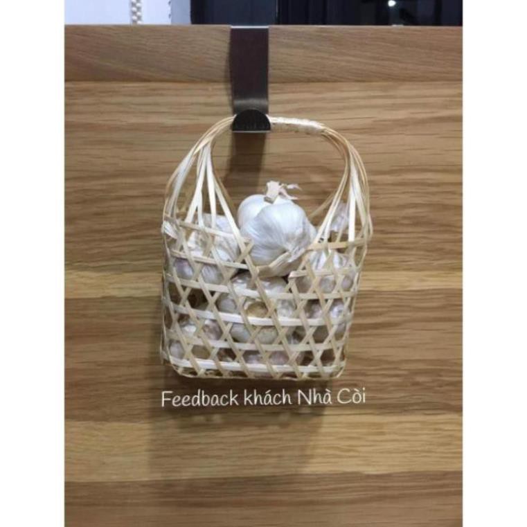 Xưởng SX- Làn tre mini đựng hành tỏi -Tre Việt