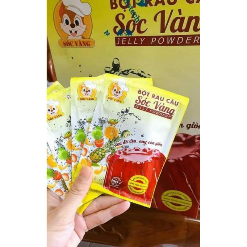 BỘT RAU CÂU SÓC VÀNG