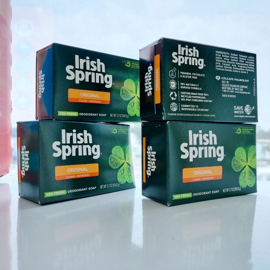 Xà bông Spring của Mỹ / Xà bông cục tắm thơm Mỹ Irish Spring