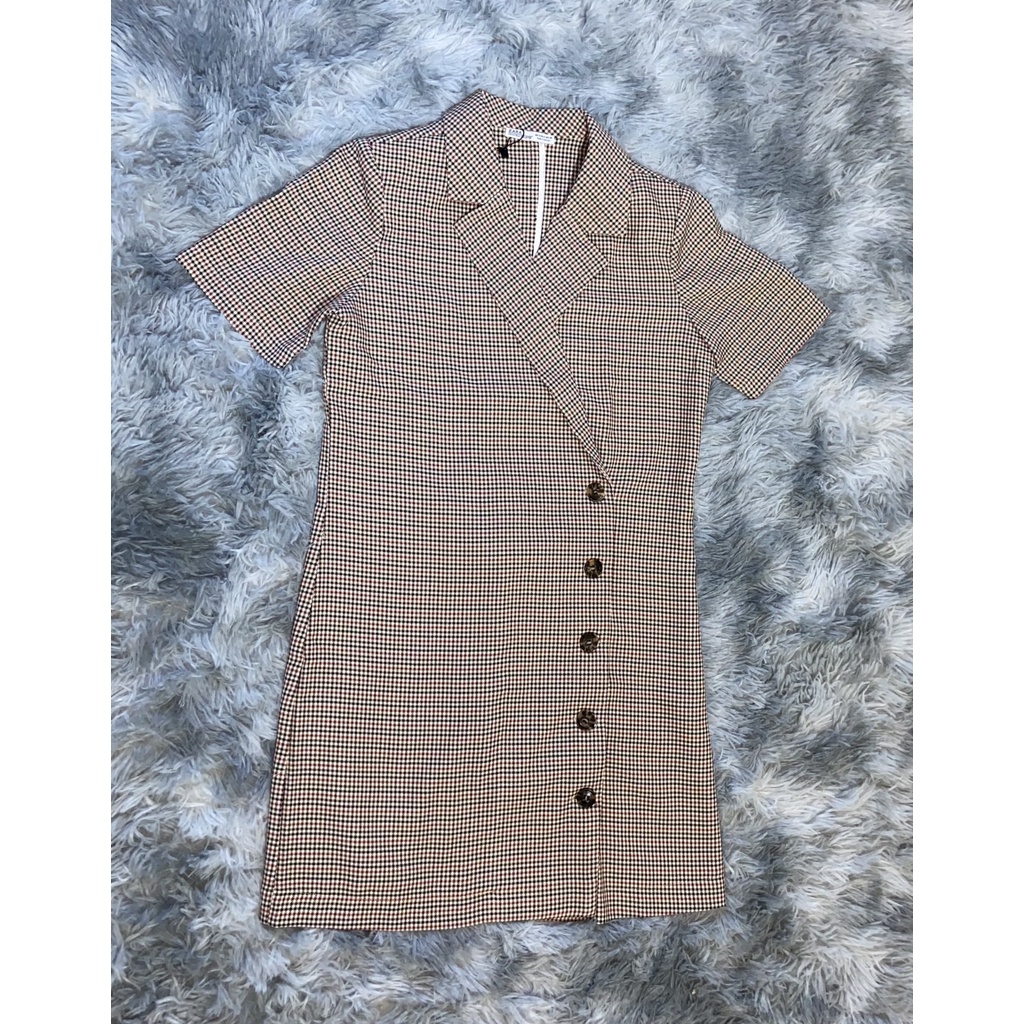 Đầm vest cao cấp tay ngắn, dạo phố, công sở thanh lịch sang trọng | BigBuy360 - bigbuy360.vn