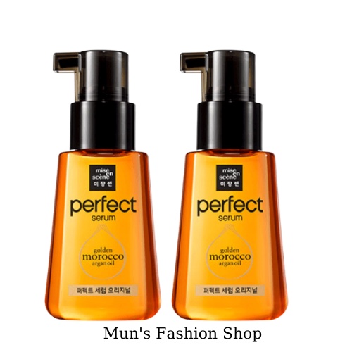 Dầu dưỡng tóc MISE EN SCENE Perfect Serum Golden Morocco Argan Oil 80ml (Cam)