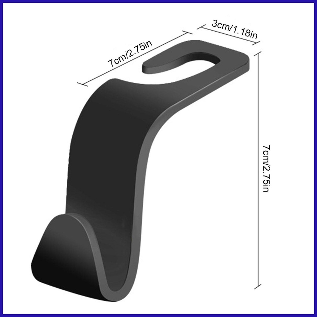 Móc Treo Đồ Gắn Lưng Ghế Xe Hơi Tiện Dụng