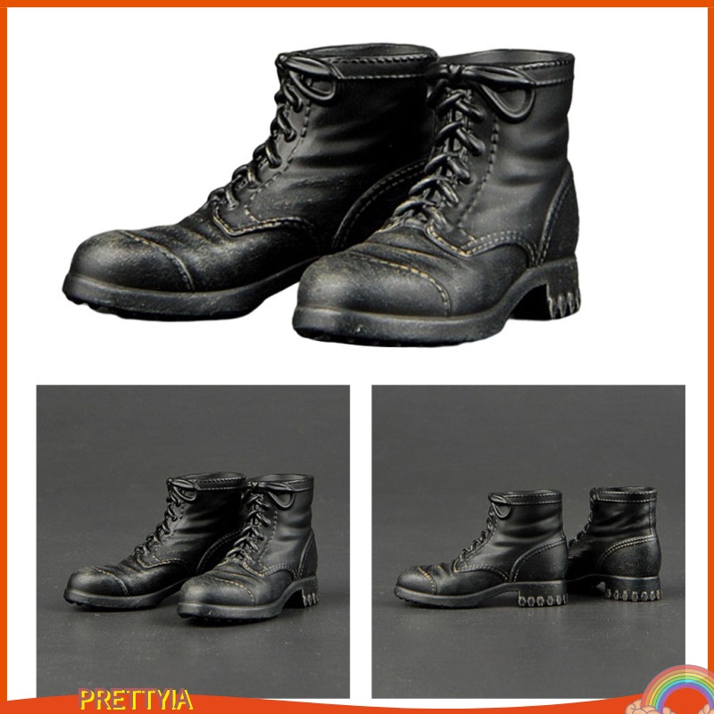 Giày Bốt Quân Đội Cho Mô Hình Người Lính Tỉ Lệ 1 / 6 12 "