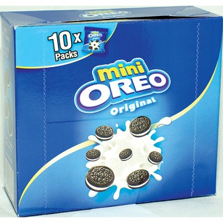 Bánh quy mini Oreo Socola/ Vani hộp 10 gói x 204 ~ 230g