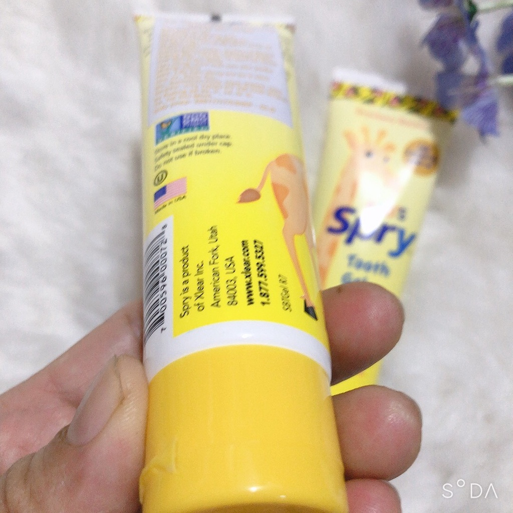 Kem đánh răng trẻ em Kid's Spry 60ml - Mỹ