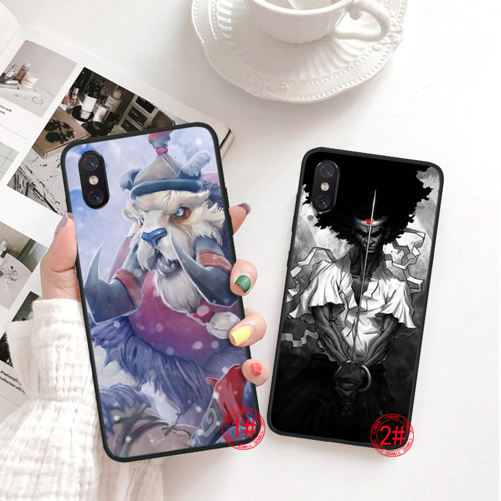 Ốp Điện Thoại Mềm Hình Shadow Fiend Dota 2 Sang Trọng Cho Xiaomi Mi 11i 11 Ultra Poco F3 Redmi K40 Note 9 10 Pro Max