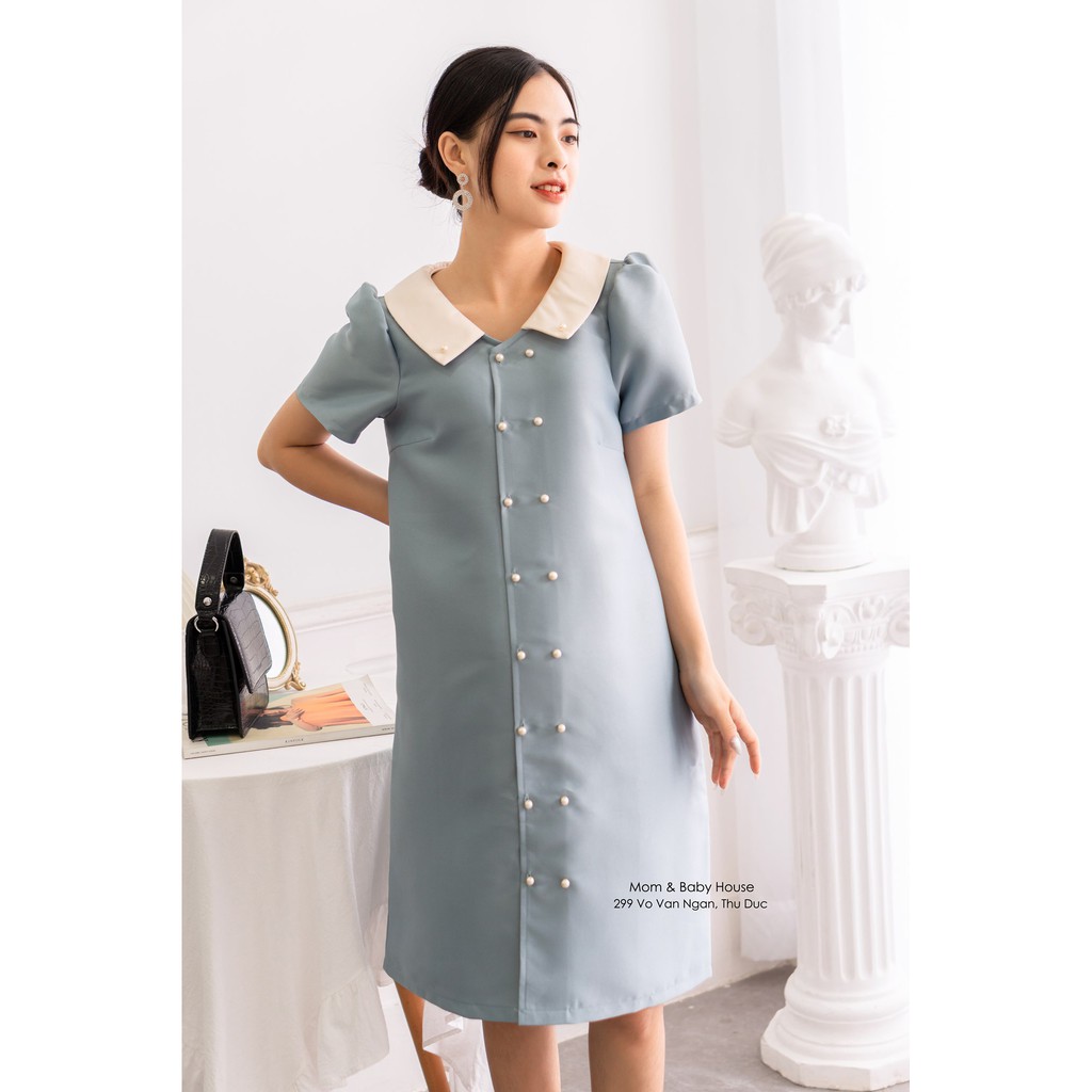 Đầm bầu đính hạt Pearl Dress mặc cả bầu và sau sinh