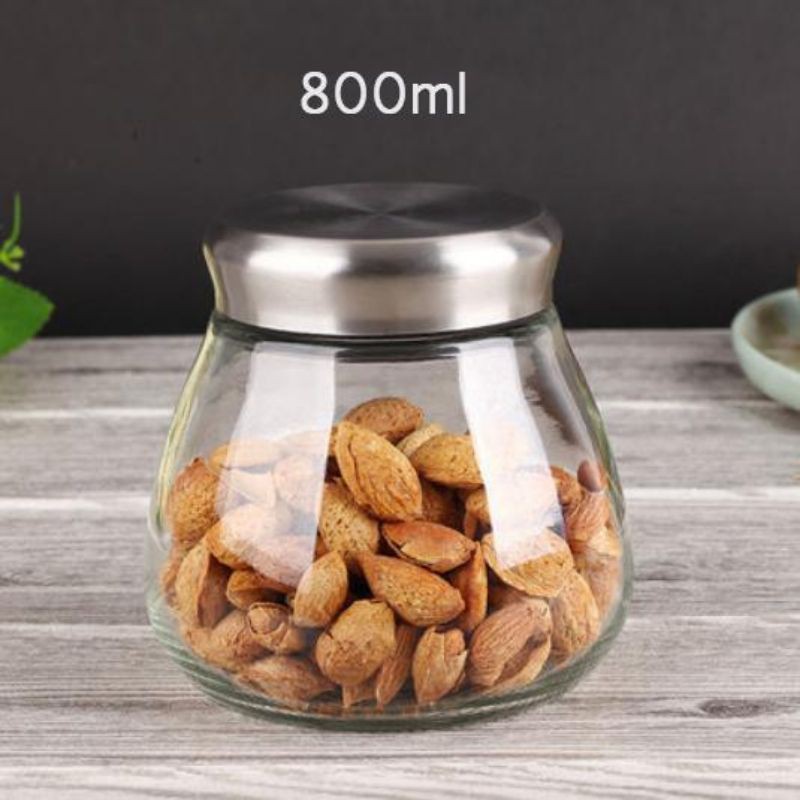 Lọ Hũ Thủy Tinh Cao Cấp Phong Cách Bắc Âu