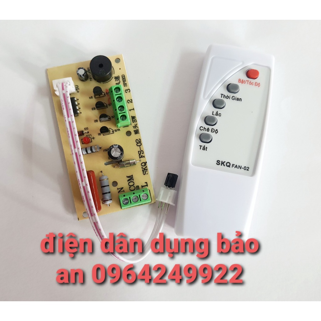Bo mạch điều khiển các loại quạt, điều hòa hơi nước công suất lớn