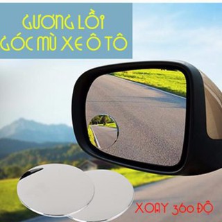 2 Chiếc gương cầu lồi xóa điểm mù Ô tô