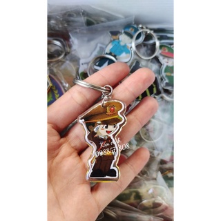 Móc khóa hình meka Bộ đội