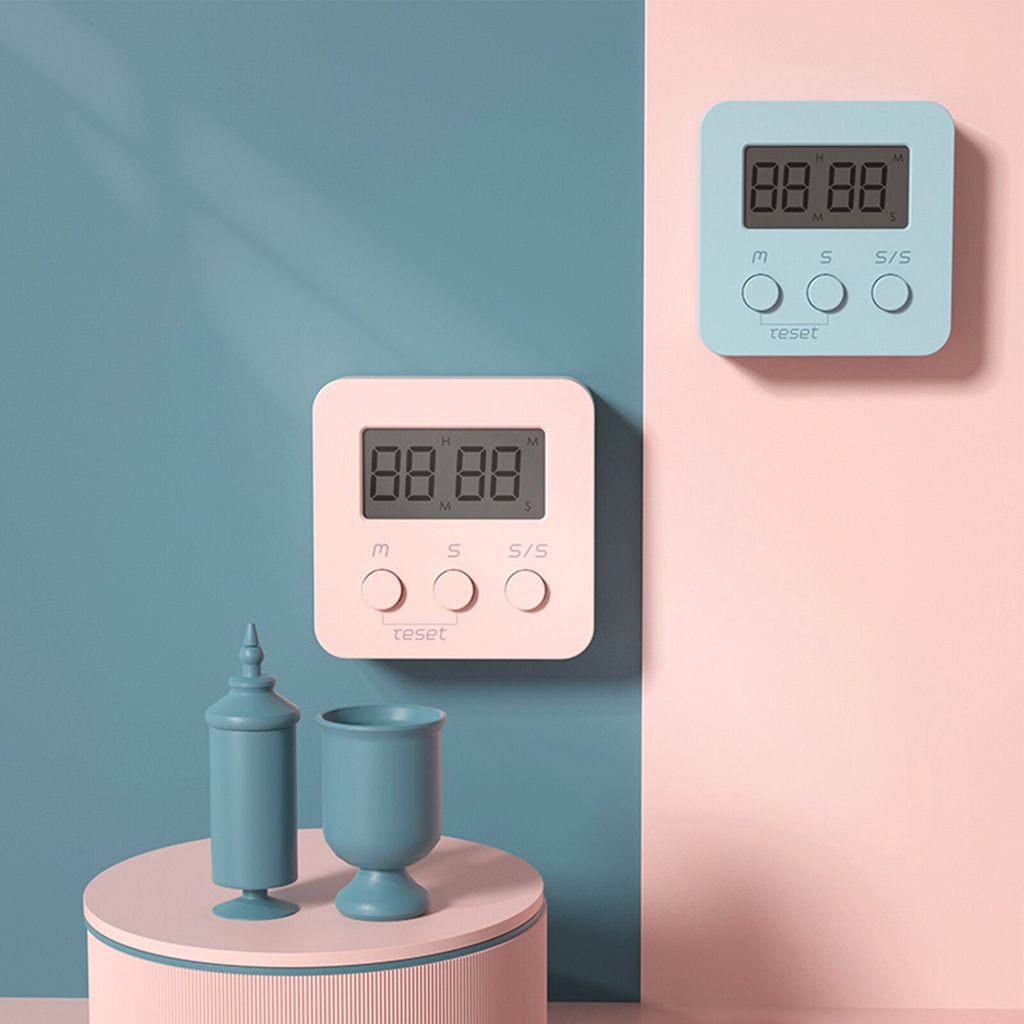 Đồng Hồ Đếm Ngược Đa Năng Timer Clock Mini Cây Đầu To