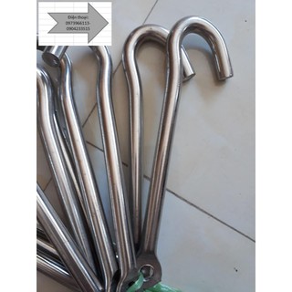 Móc treo quạt trần inox