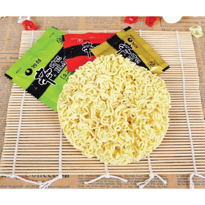 [ lốc 5 Gói] Mì CHAY Hàn Quốc Soon Veggie Nongshim (112g/gói)