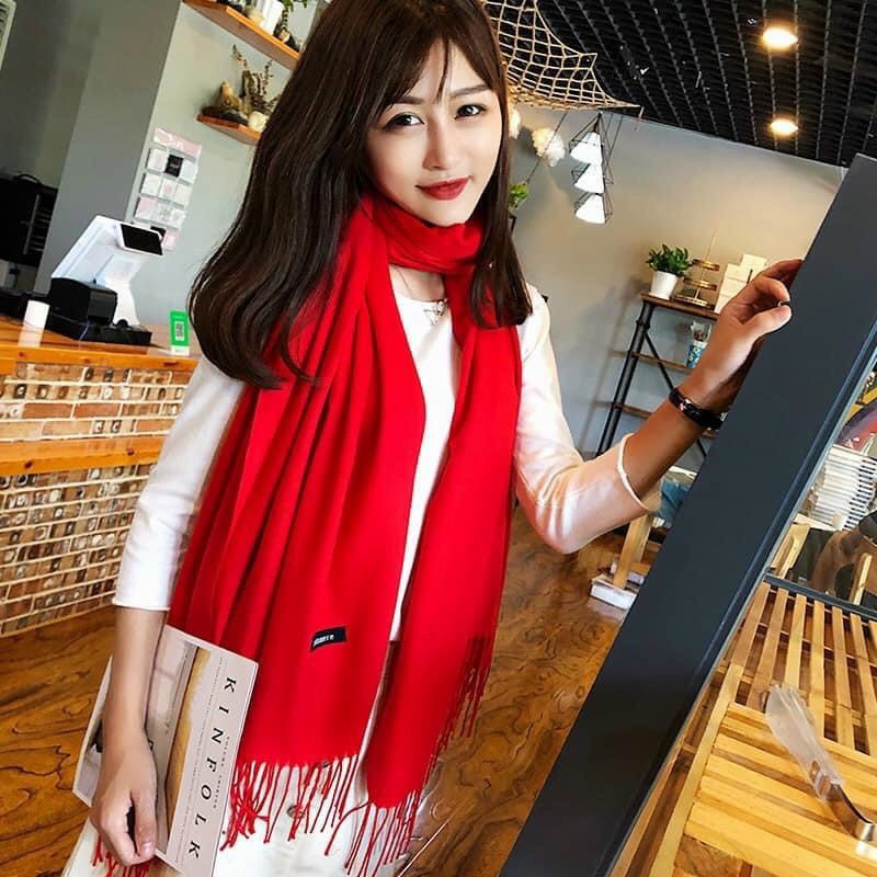 [Xả lỗ] Khăn choàng cổ cashmere - chất vải Len mềm mịn hàng Quảng Châu loại 1 - phụ kiện thời trang siêu xinh
