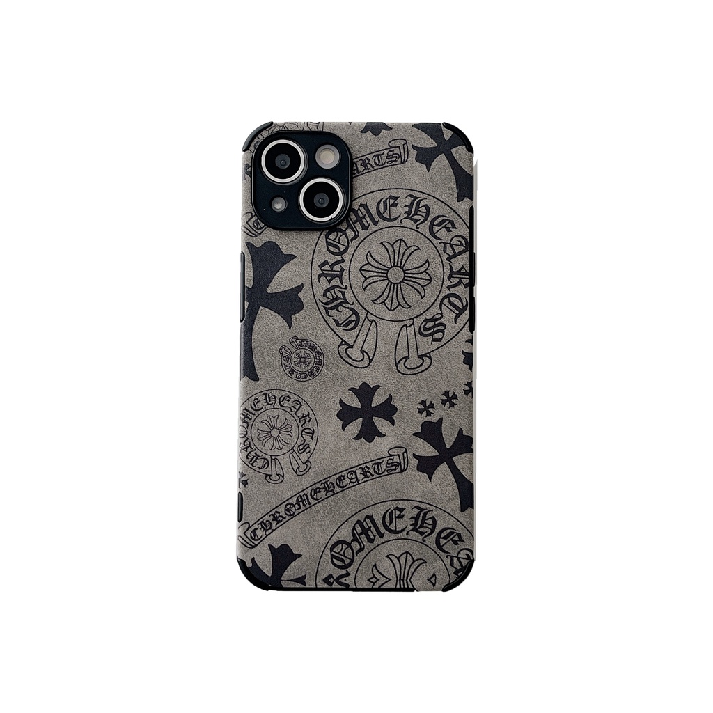 Ốp Điện Thoại Da Lộn Viền TPU Dẻo Chống Sốc Thời Trang Cho Iphone 13 12 11 Pro Max X Xs 7 8 Plus