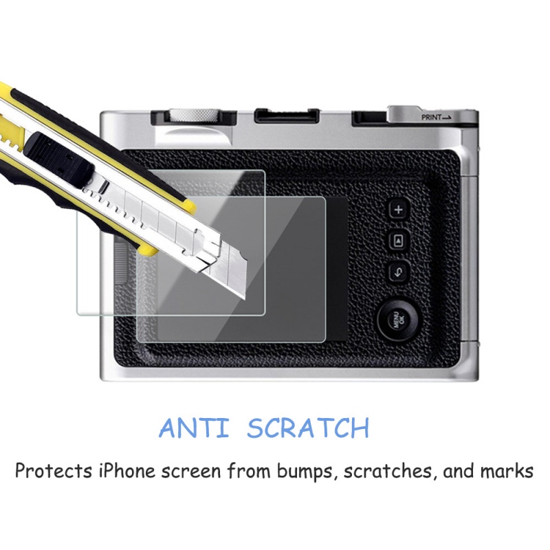 Set 5 Miếng Dán Cường Lực 9H Bảo Vệ Màn Hình Máy Ảnh Fujifilm Instax Mini Evo