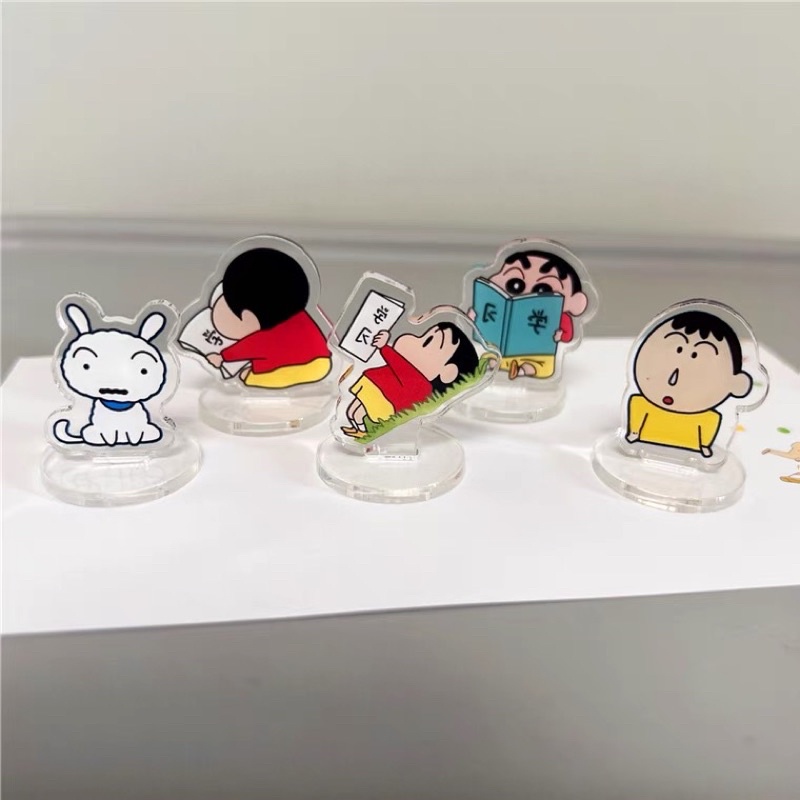 Mô hình Standee Cu Shin Mini 3cm Acrylic Dễ Thương Để Bàn Trang Trí