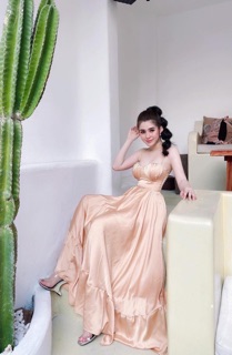 Váy maxi cup ngực