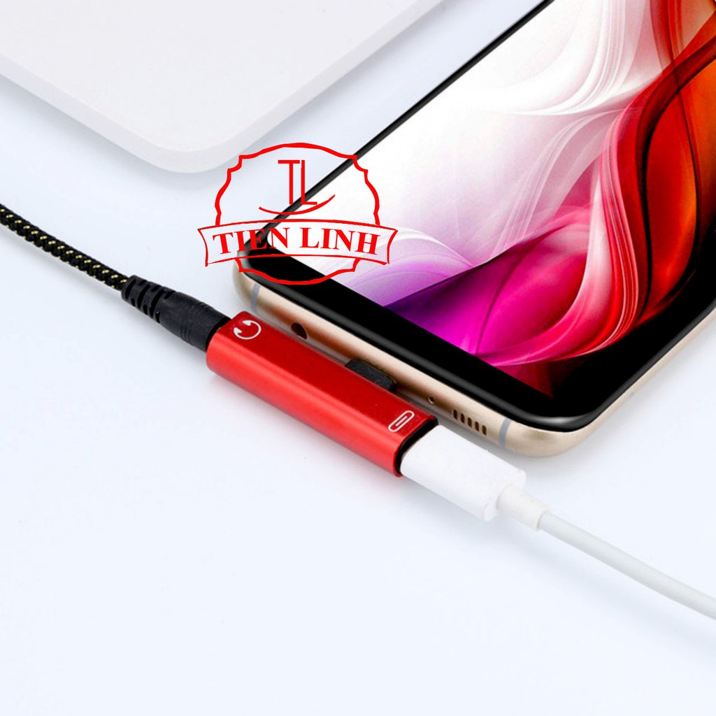 Đầu Chuyển Đổi 2 Trong 1 Đầu Type C và Chuyển Đổi Jack Tai Nghe 3.5mm