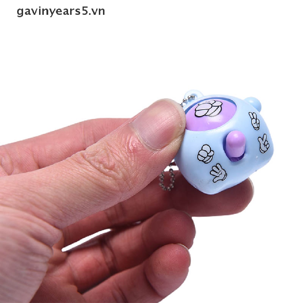 [gavin] Đồ Chơi Kéo Bấm Ngón Tay Chơi Trò Chơi Rock Mini Tinh Tế