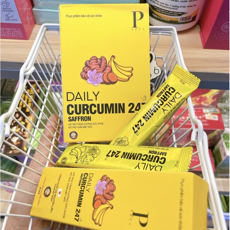 Sale Thạch nghệ saffron 247 vị chuối