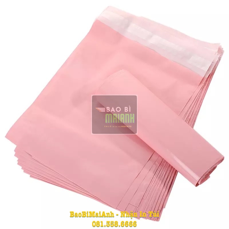 0,5KG-1KGTÚI NIÊM PHONG HÀNG Mầu HỒNG PASTEL CAO CẤPTúi ship Cod, đóng gói hàng chống bóc HÀNG PE SIÊU DAI SIÊU KÍN.