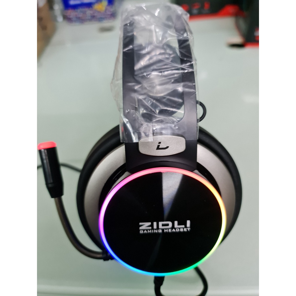 Tai nghe Zidli ZH20 7.1 Led RGB USB - Hàng Chính Hãng
