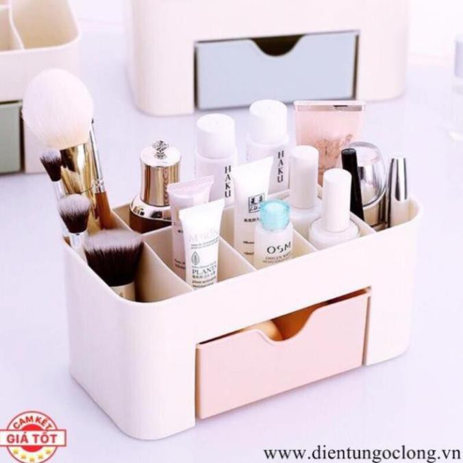 Hộp Nhựa Đựng Mỹ Phẩm Có Ngăn Kéo Màu Kute
