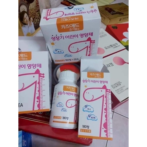 Bổ sung canxi tăng chiều cao cho bé Hàn Quốc
