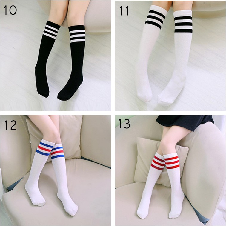 Vớ cotton đáng yêu cao cổ họa tiết động vật cho bé gái