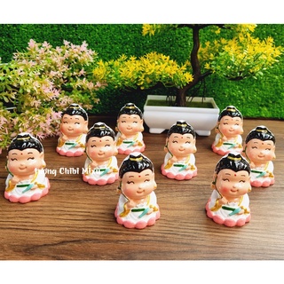 Tượng chibi Quan Âm mẫu đẹp 6cm