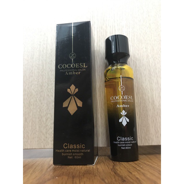 Tinh dầu dưỡng tóc cao cấp COCOESL Amber 60ml