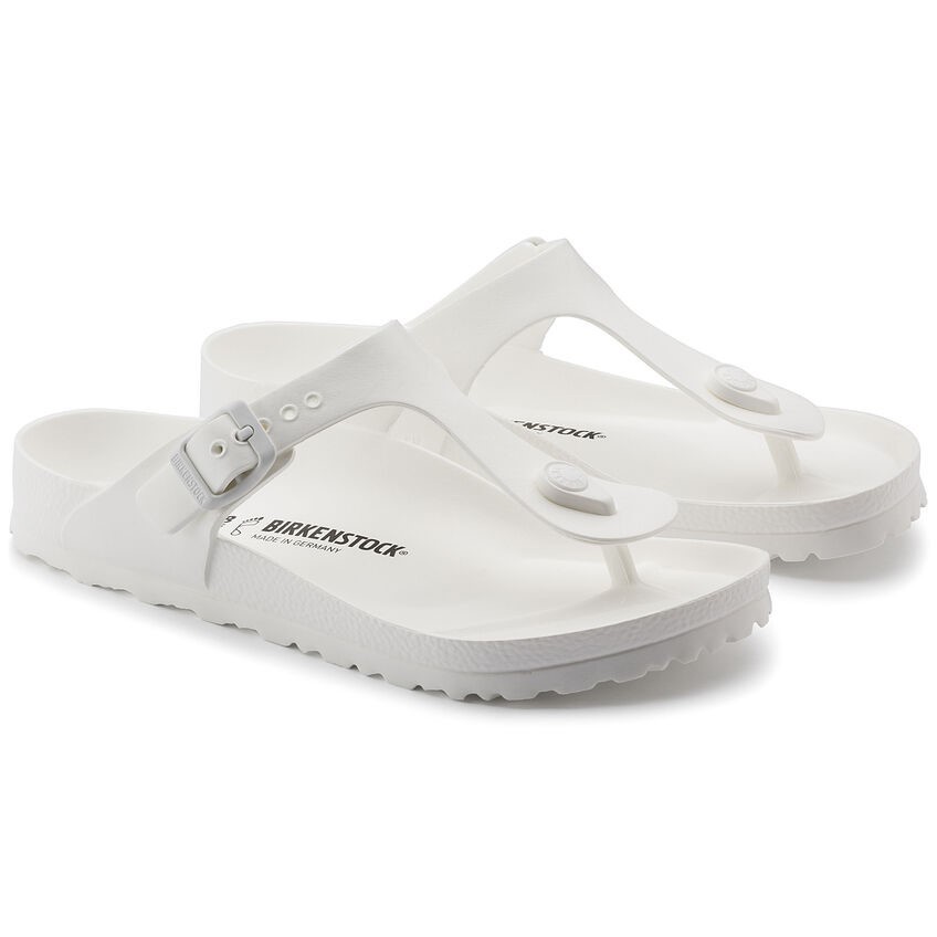 Dép Xỏ Ngón Nam Nữ Unisex Birkenstock Gizeh 128221 Màu Trắng