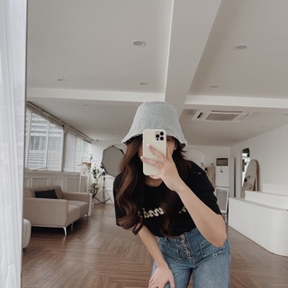 Larosa: Mũ bucket vải denim phong cách Hàn Quốc