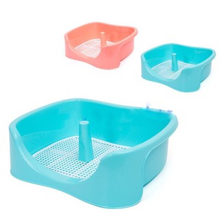 KHAY VỆ SINH HÌNH GHẾ CÓ CỌC DÀNH CHO CHÓ (50x37x17)