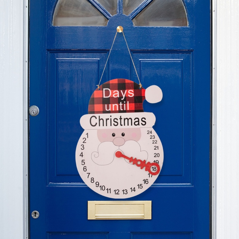 Ho Lịch Treo Tường / Cửa Ra Vào Chủ Đề Giáng Sinh Hình Ông Già Noel