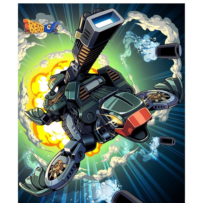 Mô Hình Lắp Ráp Rùa Biển Biến Hình Đồ Chơi Cho Bé Trai