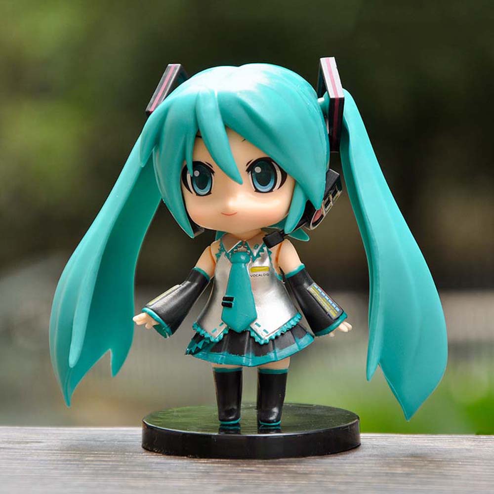 Mô hình nhân vật Hatsune Miku bằng PVC 10cm dễ thương