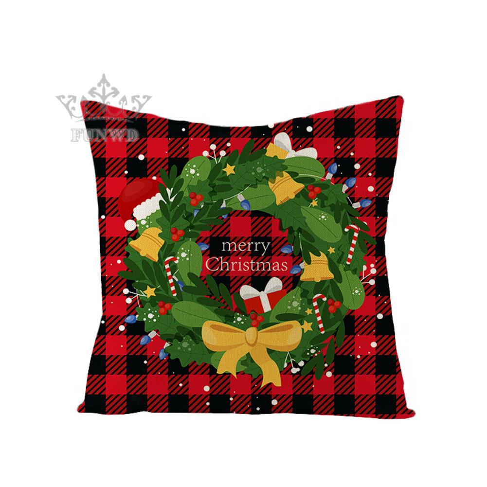 Vỏ Gối In Chữ Merry Christmas Năm 2021 Mới