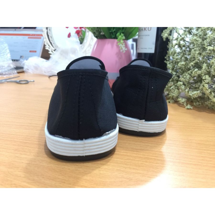 Giày lười nam chất vải mềm thoáng chân dễ phối đồ phong cách trẻ trung  1511 đen shop19k | BigBuy360 - bigbuy360.vn