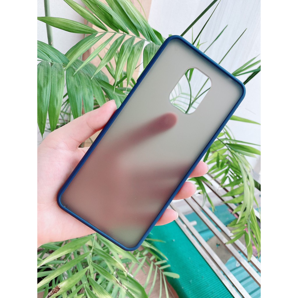Ốp lưng Xiaomi Note 9s / note 9 pro  poco f2 pro / k30 ultra cao su non trong nhám viền màu