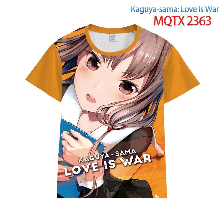 Áo Thun Tay Ngắn In Họa Tiết Anime Miss Kaiya Wants Me Confession Thời Trang Mùa Hè