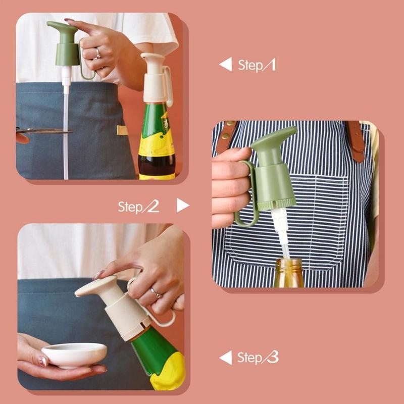 Đầu Vòi Xịt Gia Vị/Giấm/Giấm Dạng Ấn Thông Dụng Có Tay Cầm