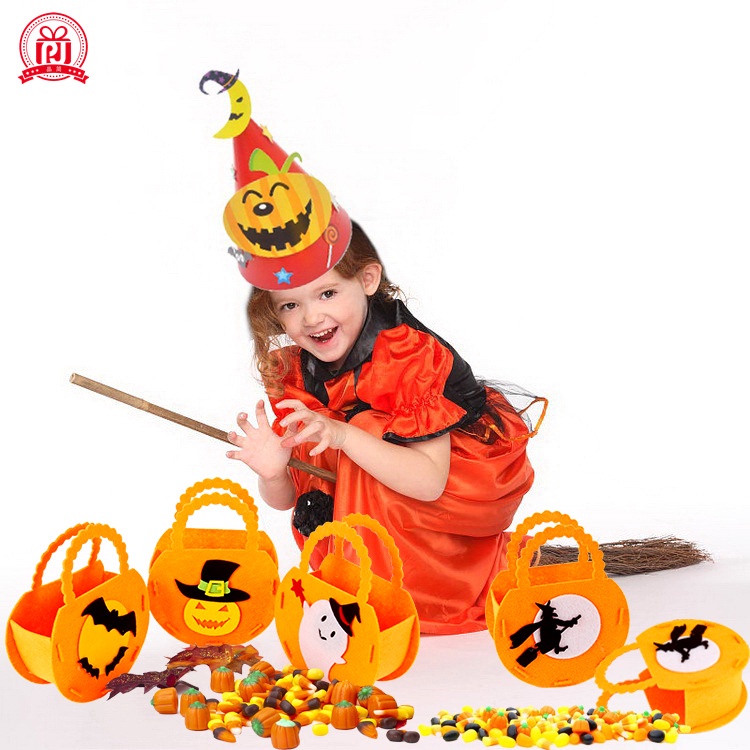 Túi Đựng Kẹo Trang Trí Halloween Cho Bé