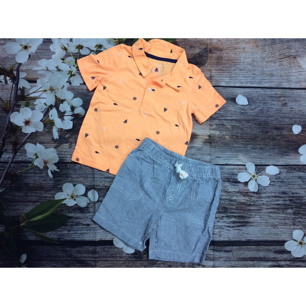 (Ảnh thật) Set bé trai carter xuất dư xịn