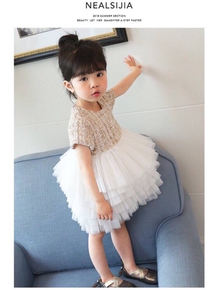 0,5 Váy dạ text