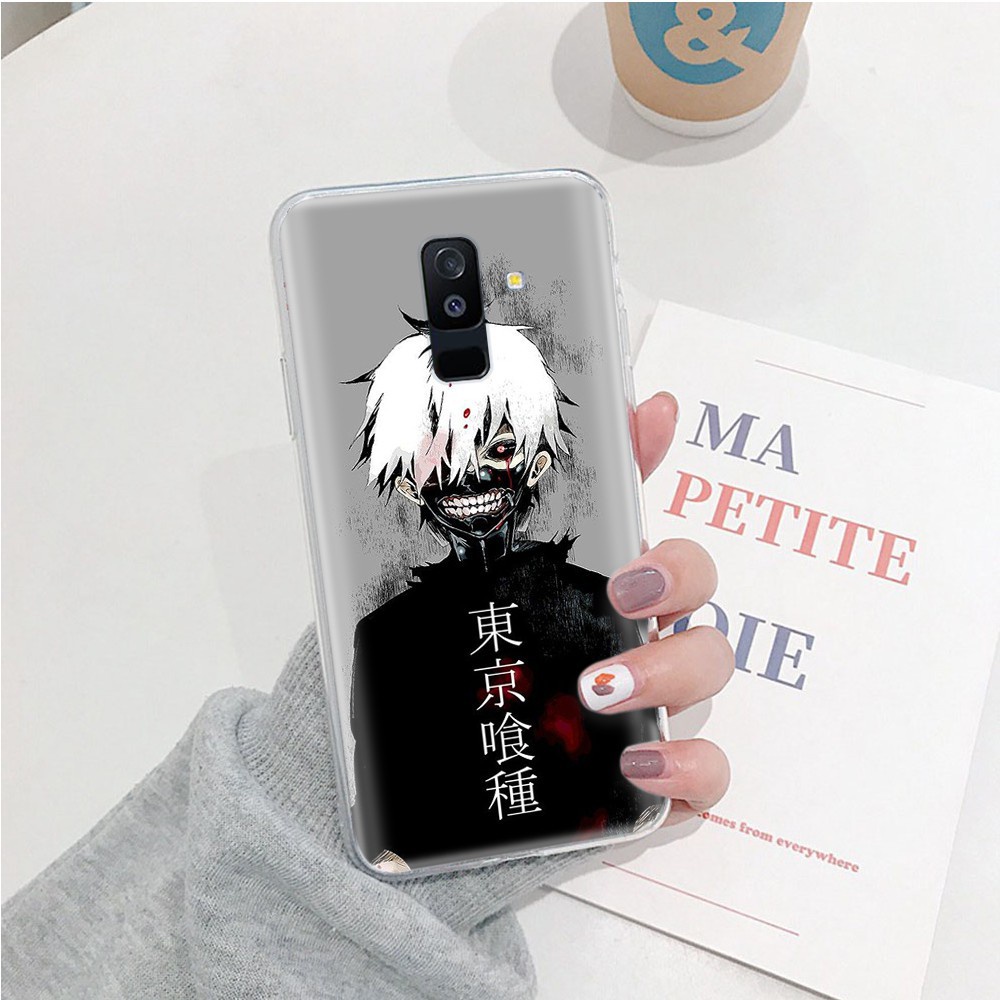 Ốp Điện Thoại Trong Suốt Tr133 Anime Tokyo Ghoul Cho Iphone 8 7 6 6s 5 5s Se 5c 4s 4