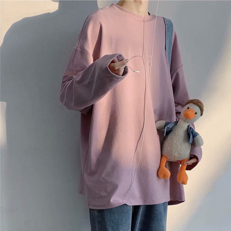 ÁO THUN TAY DÀI NHIỀU MÀU FORM RỘNG(m-xxl)