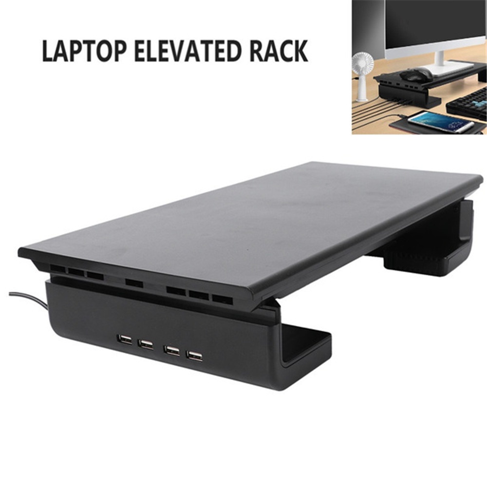 Giá đỡ màn hình máy tính / laptop cổng sạc Usb 2.0 đa năng tiện dụng